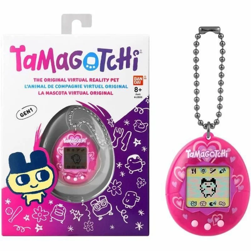 Interactive toys with touch and motion sensing-Interactive Pet Bandai Tamagotchi