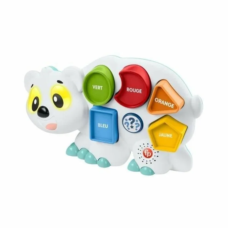 Interactive toys that promote active play-Interactive Pet Fisher Price OMER THE POLAR BEAR (FR)