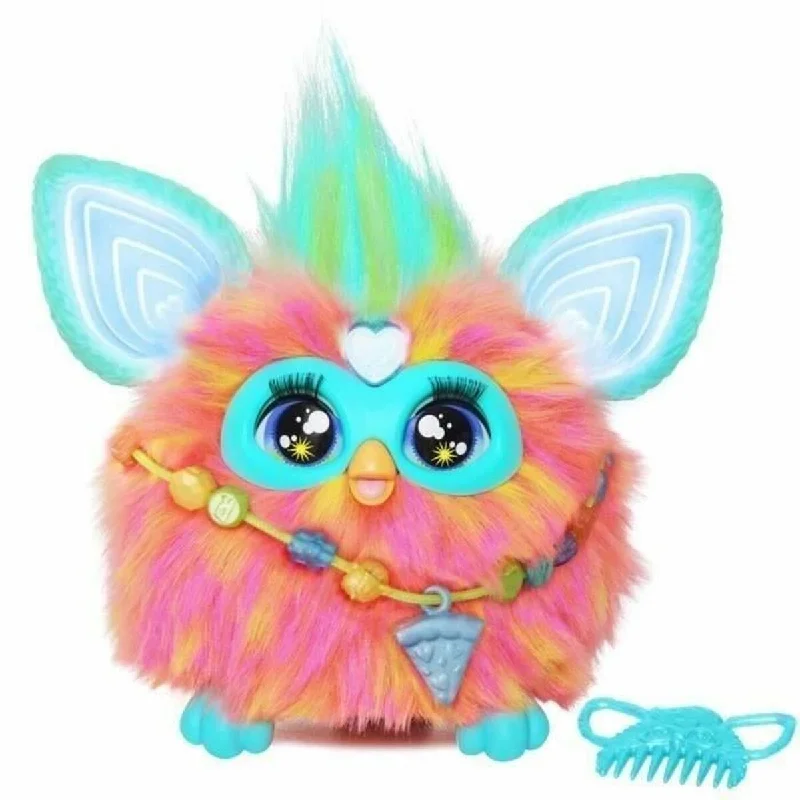 Interactive games for kids to play alone-Interactive Pet Hasbro Furby Pink