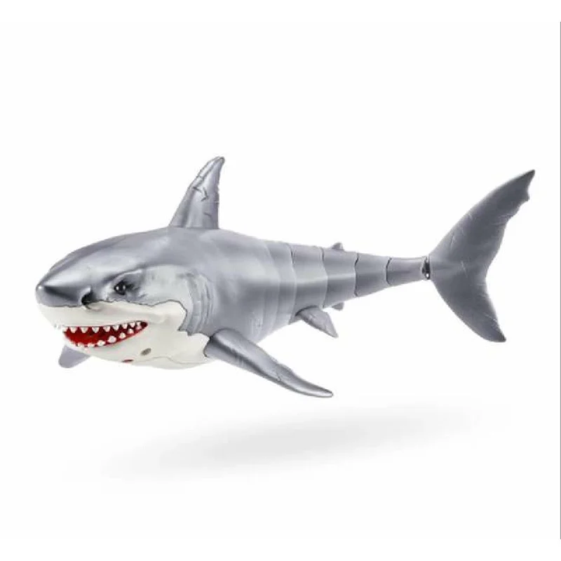 Interactive toys with motion sensors-Interactive Pet Zuru Robo Alive Shark 40 cm