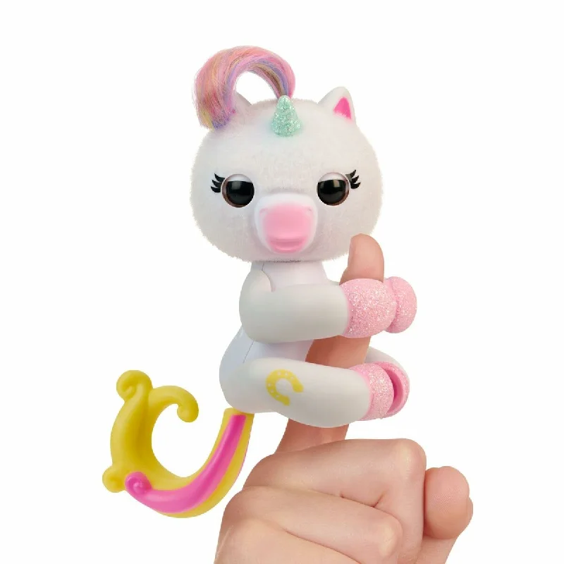 Interactive toys for role-playing-Interactive Toy Bizak Fingerlings Unicornio  13 cm