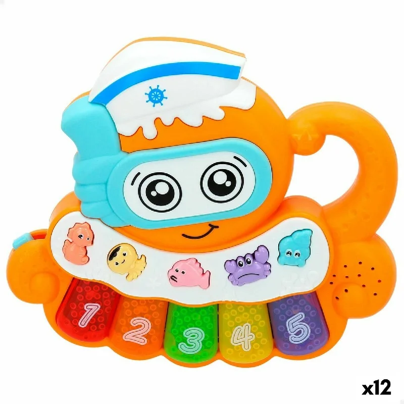 Interactive plush toys for kids-Interactive Toy Colorbaby 16,5 x 14,5 x 3,2 cm (12 Units)