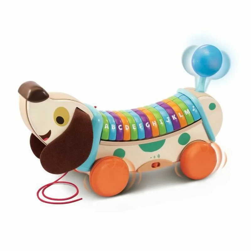 Interactive toys with dancing features-Interactive Toy for Babies Vtech Baby My Interactive ABC Dog