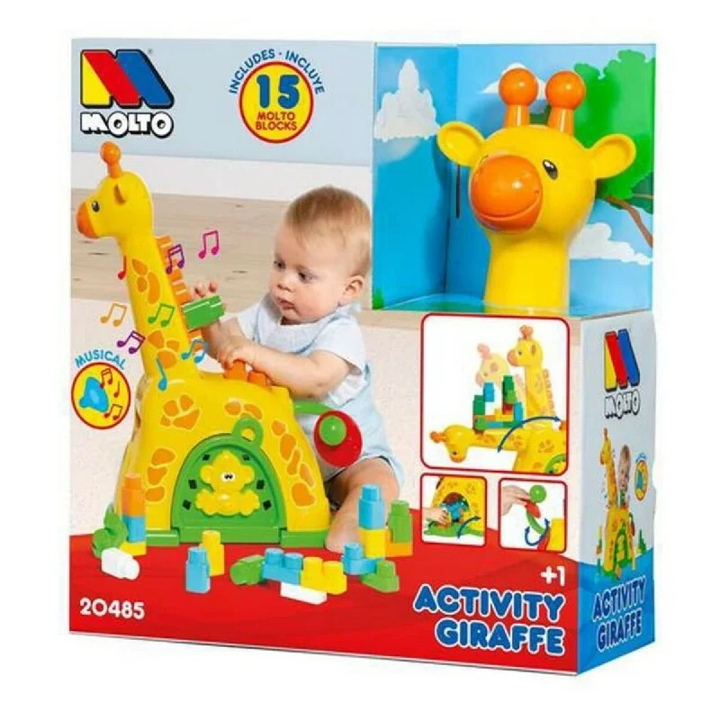 Interactive toys for exploring new concepts-Interactive Toy Moltó Giraffe (ES)