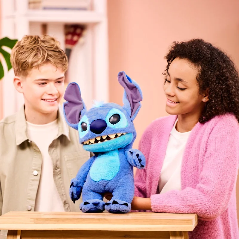 Interactive toys for learning through play-Real FX Disney Stitch Puppet Interactive Toy