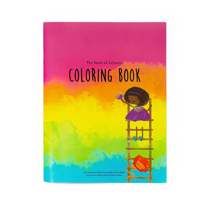 Interactive Books for nature exploration-The Coloring Book by Worldwide Buddies