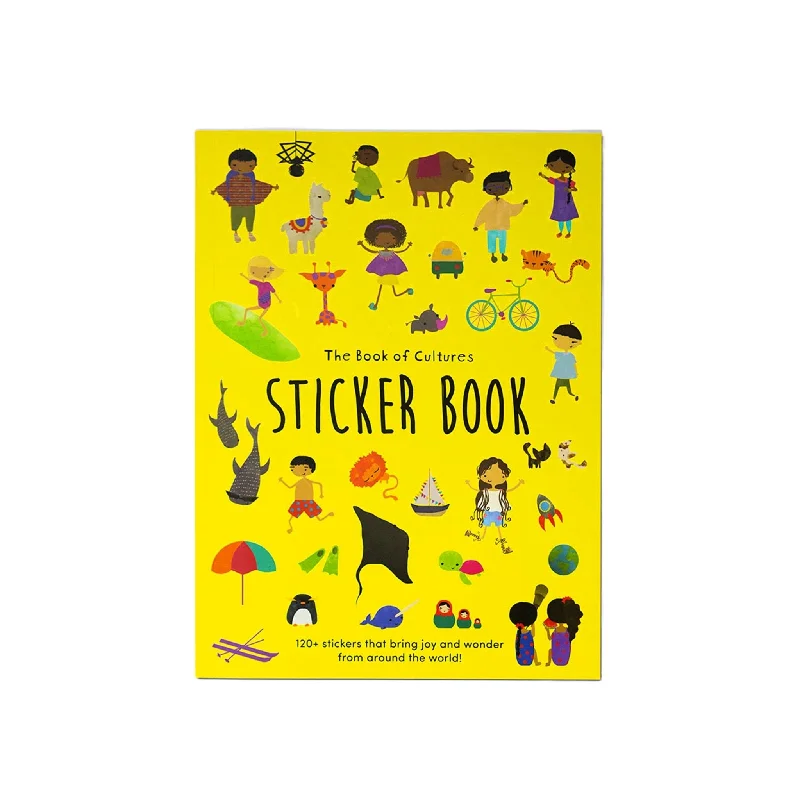 Interactive Books for animal stories-The Sticker Book by Worldwide Buddies