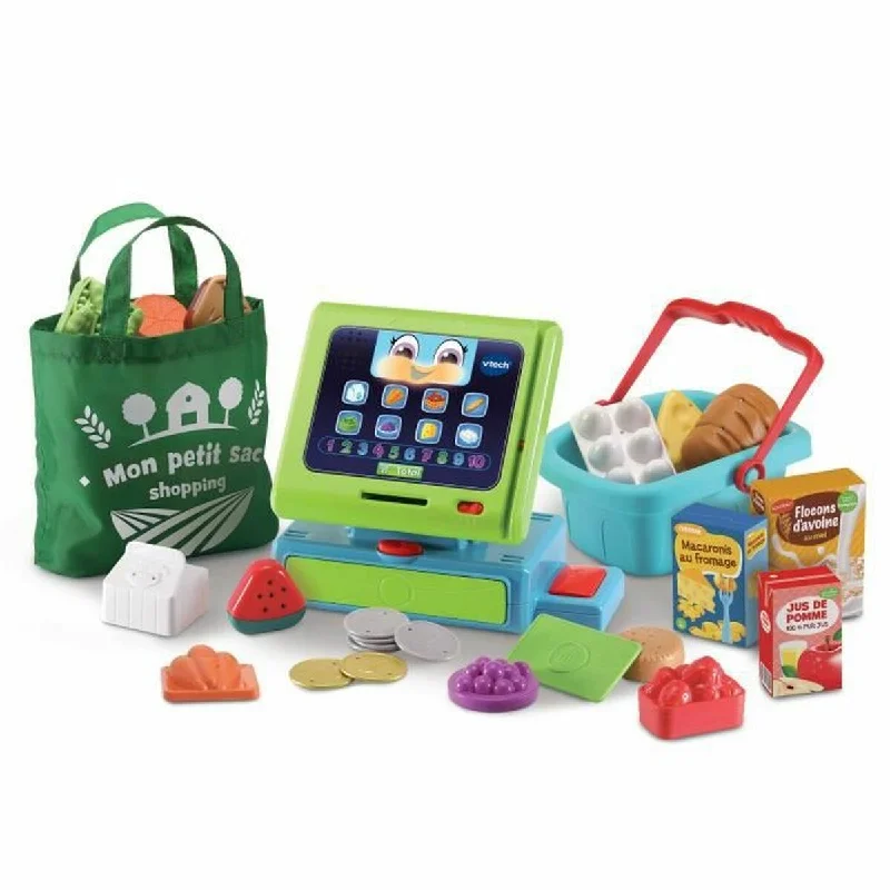 Interactive toys for introducing new languages-Toy Supermarket Vtech Interactive 29 Pieces